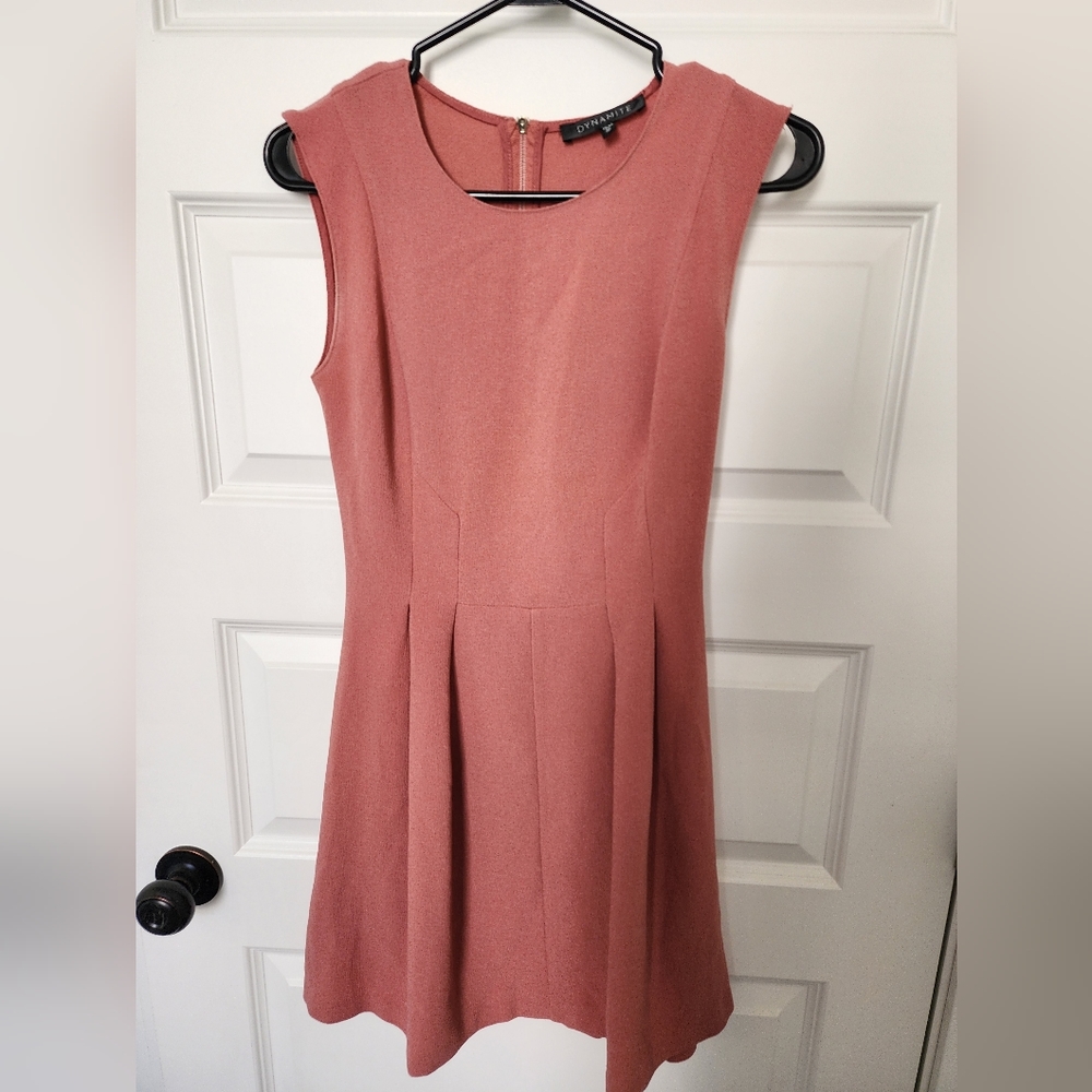 Coral Dynamite dress that your mom loves